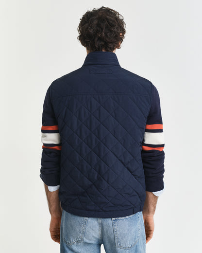 QUILTED WINDCHEATER VEST
