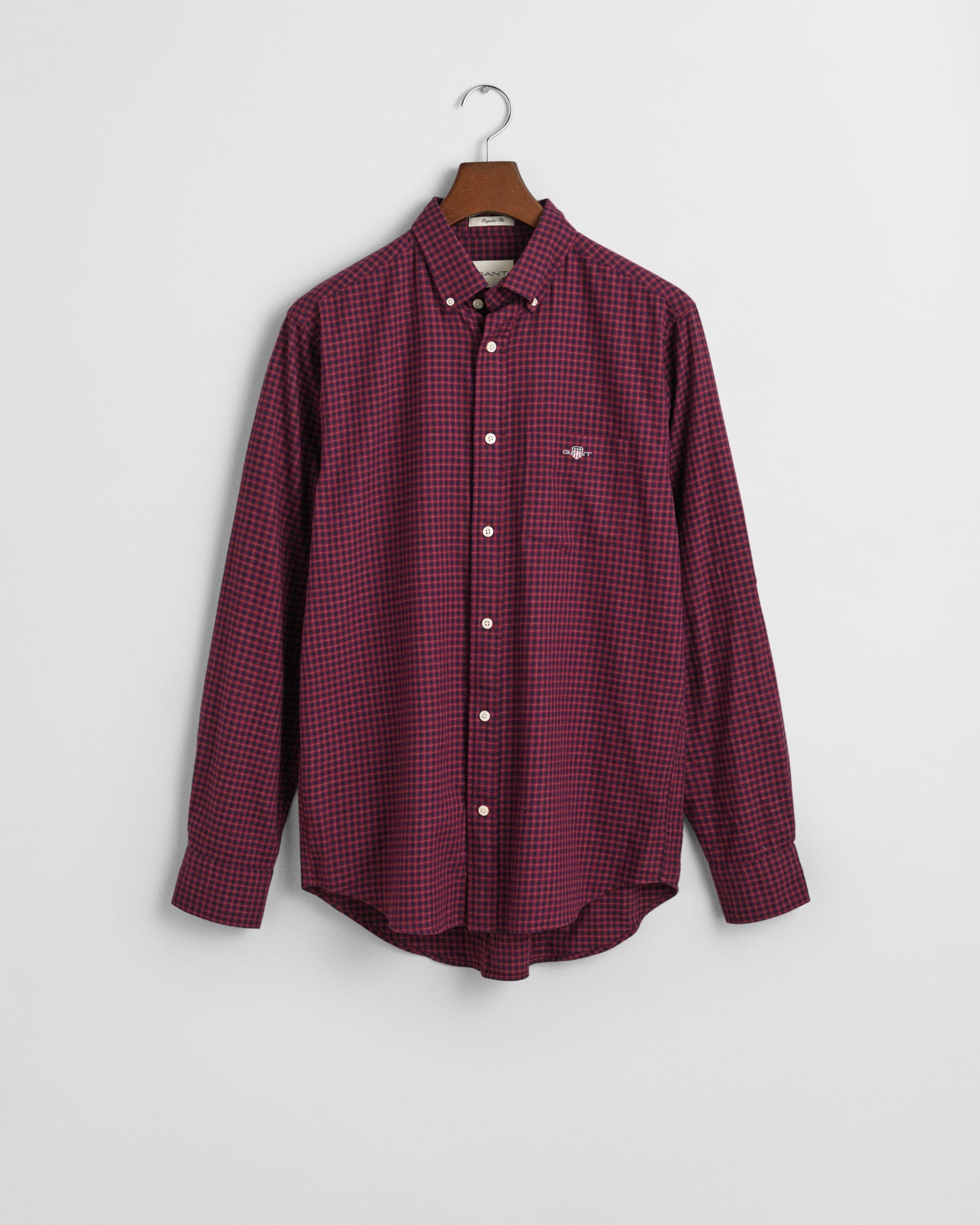 GANT REG MICROCHECK FLANNEL SKJORTE