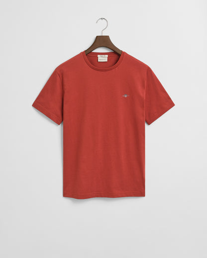 GANT REG SHIELD KORTÆRMET T-SHIRT