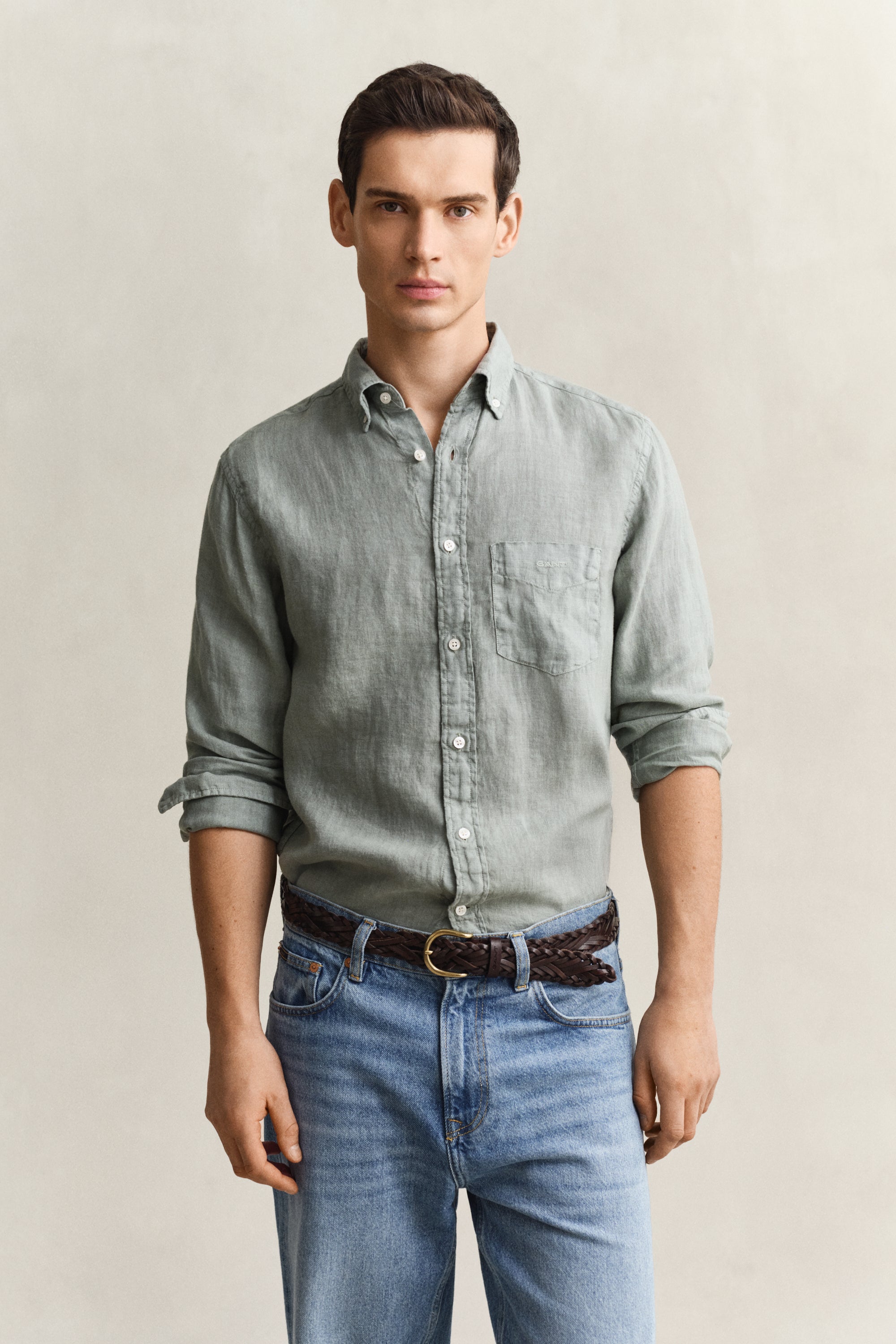 GANT REGULAR FIT GARMENT DYED HØRSKJORTE