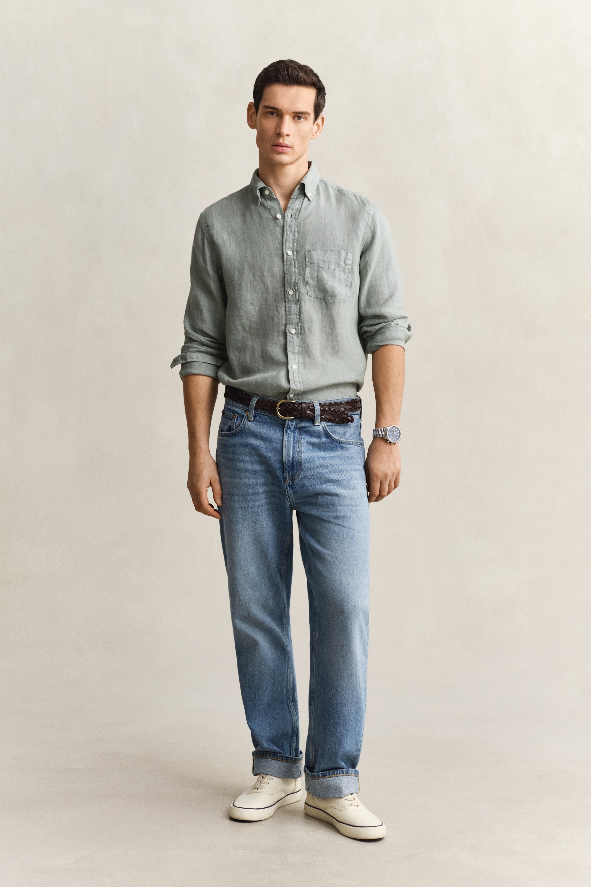 GANT REGULAR FIT GARMENT DYED HØRSKJORTE