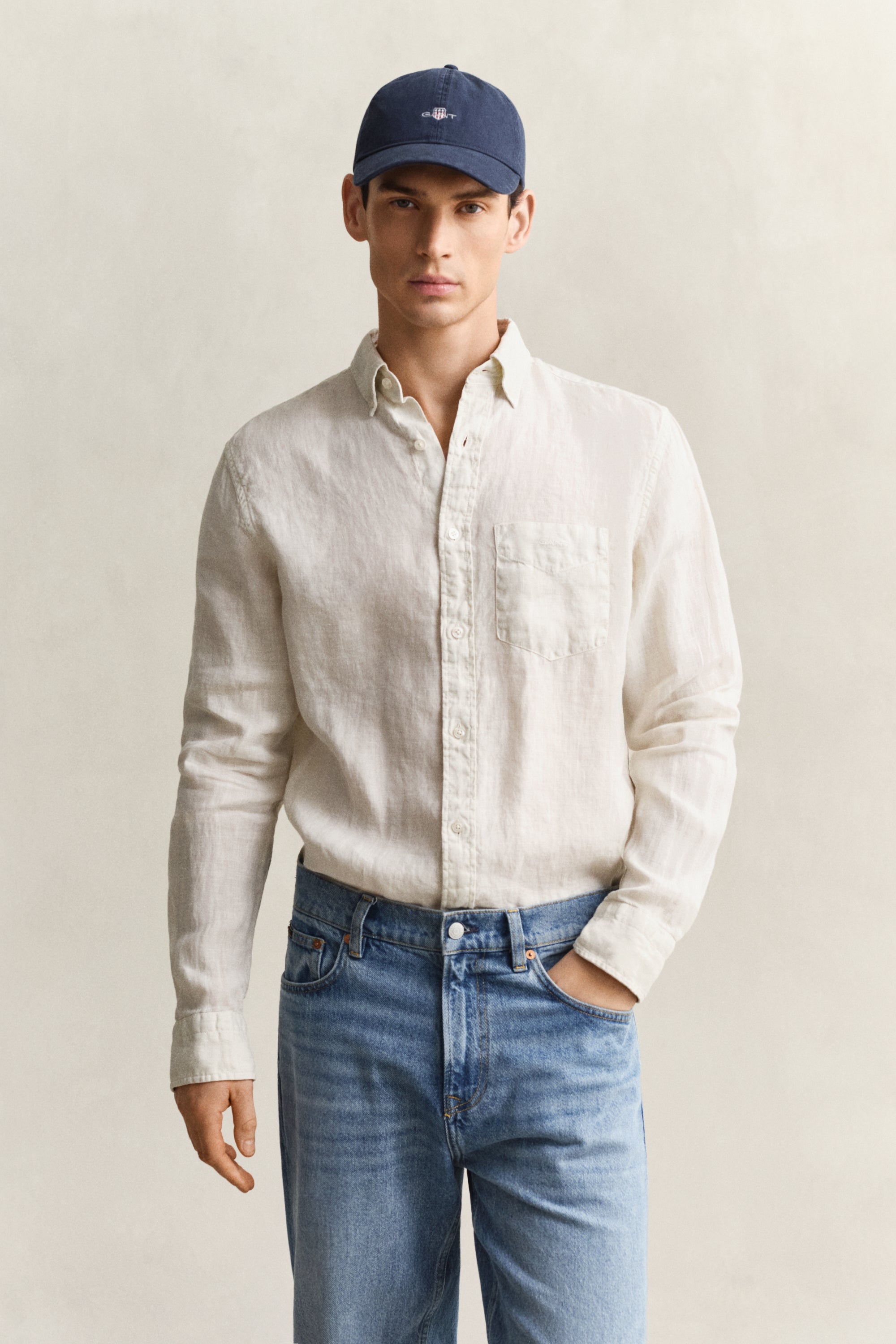 GANT REGULAR FIT GARMENT DYED HØRSKJORTE