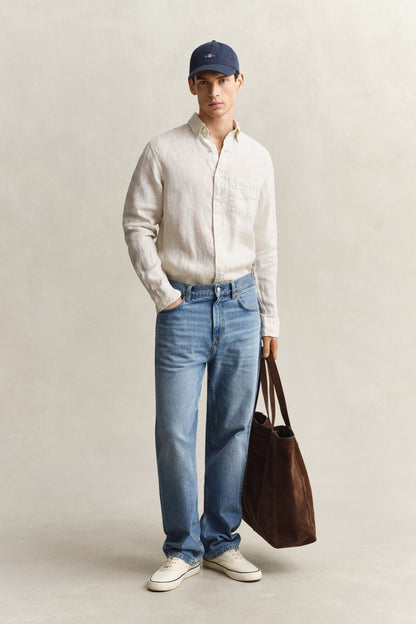 GANT REGULAR FIT GARMENT DYED HØRSKJORTE
