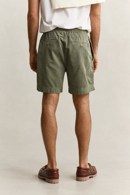 GANT REGULAR FIT SUNFADED SHORTS MED SNØRE