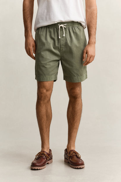 GANT REGULAR FIT SUNFADED SHORTS MED SNØRE