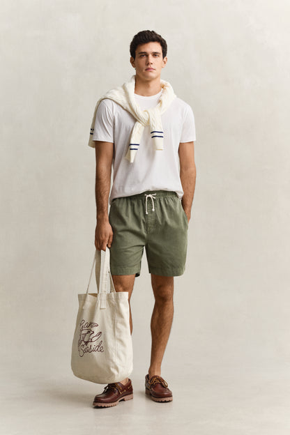 GANT REGULAR FIT SUNFADED SHORTS MED SNØRE