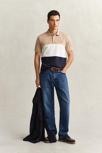 GANT CUT AND SEWN KORTÆRMET POLO