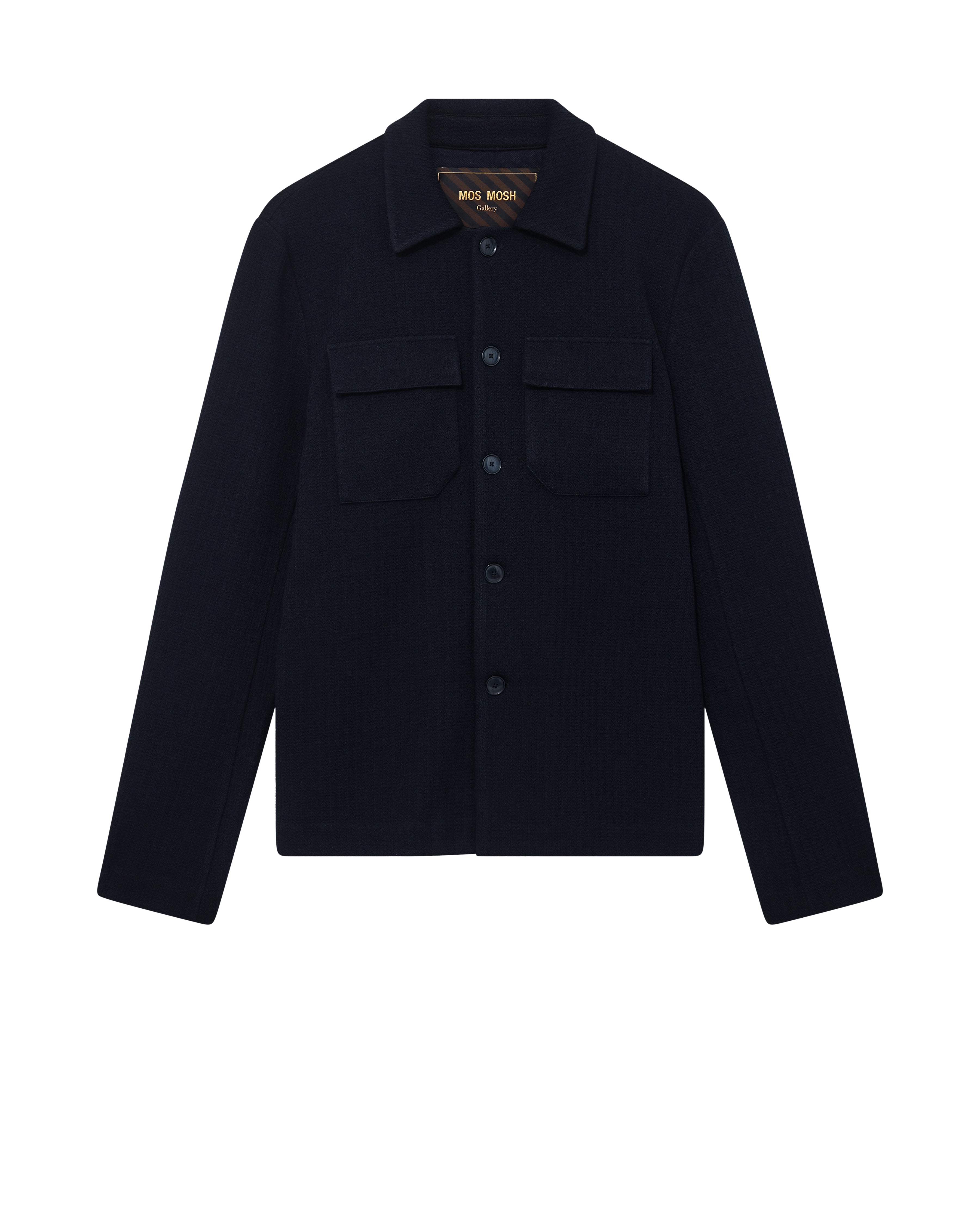 MOS MOSH STRIKKET OVERSHIRT