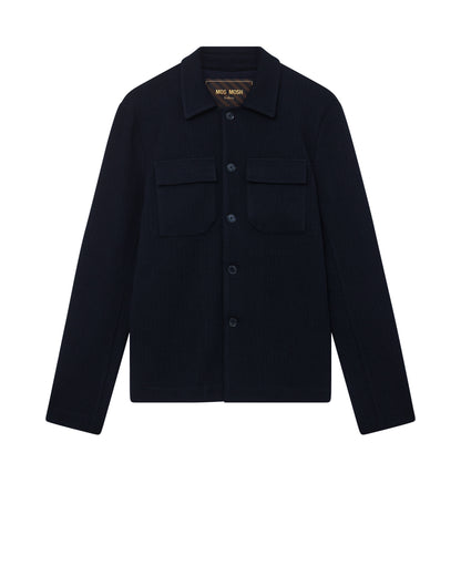 MOS MOSH STRIKKET OVERSHIRT