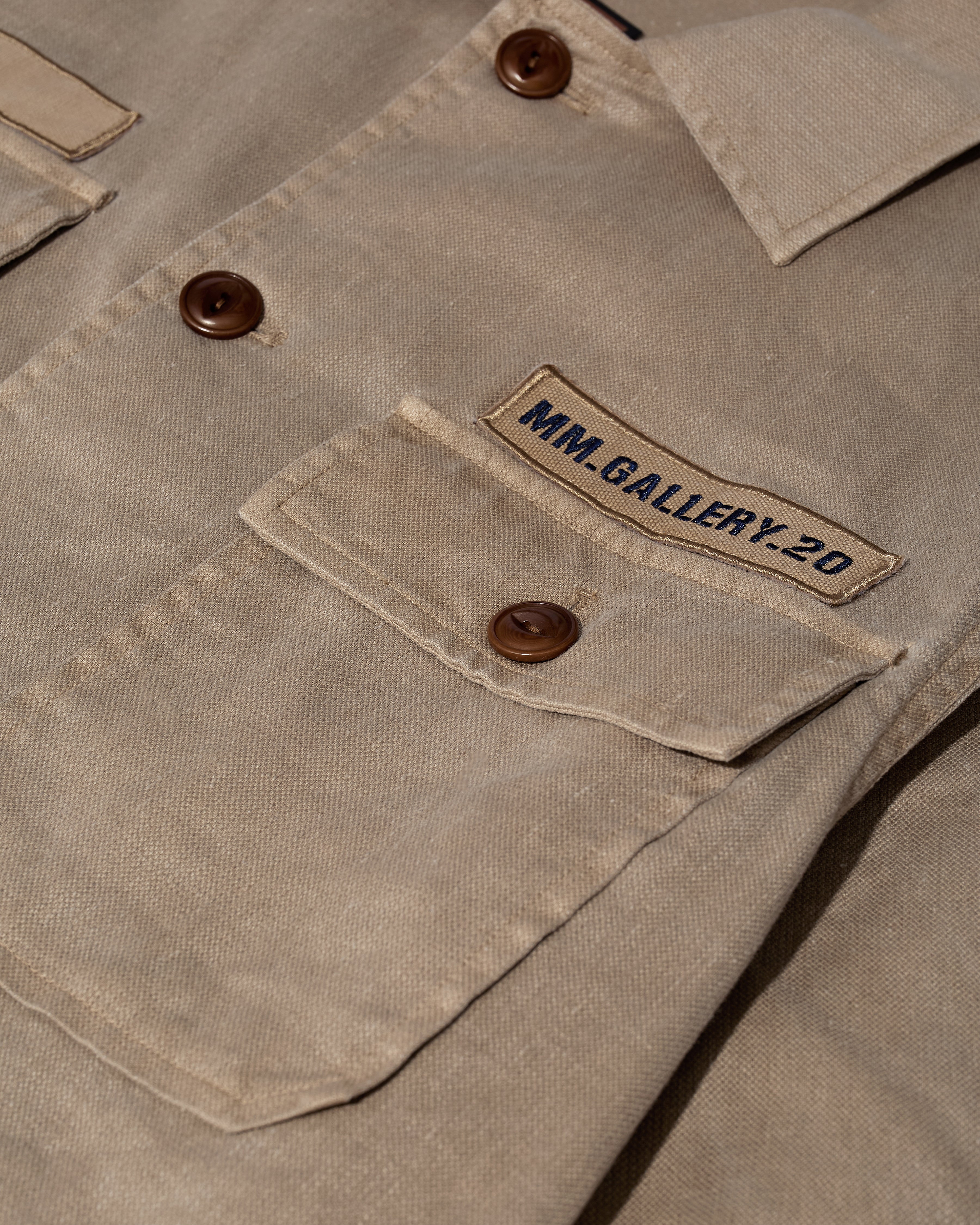 MOS MOSH GALLERY MARCELLO PORRO UNIFORM OVERSHIRT