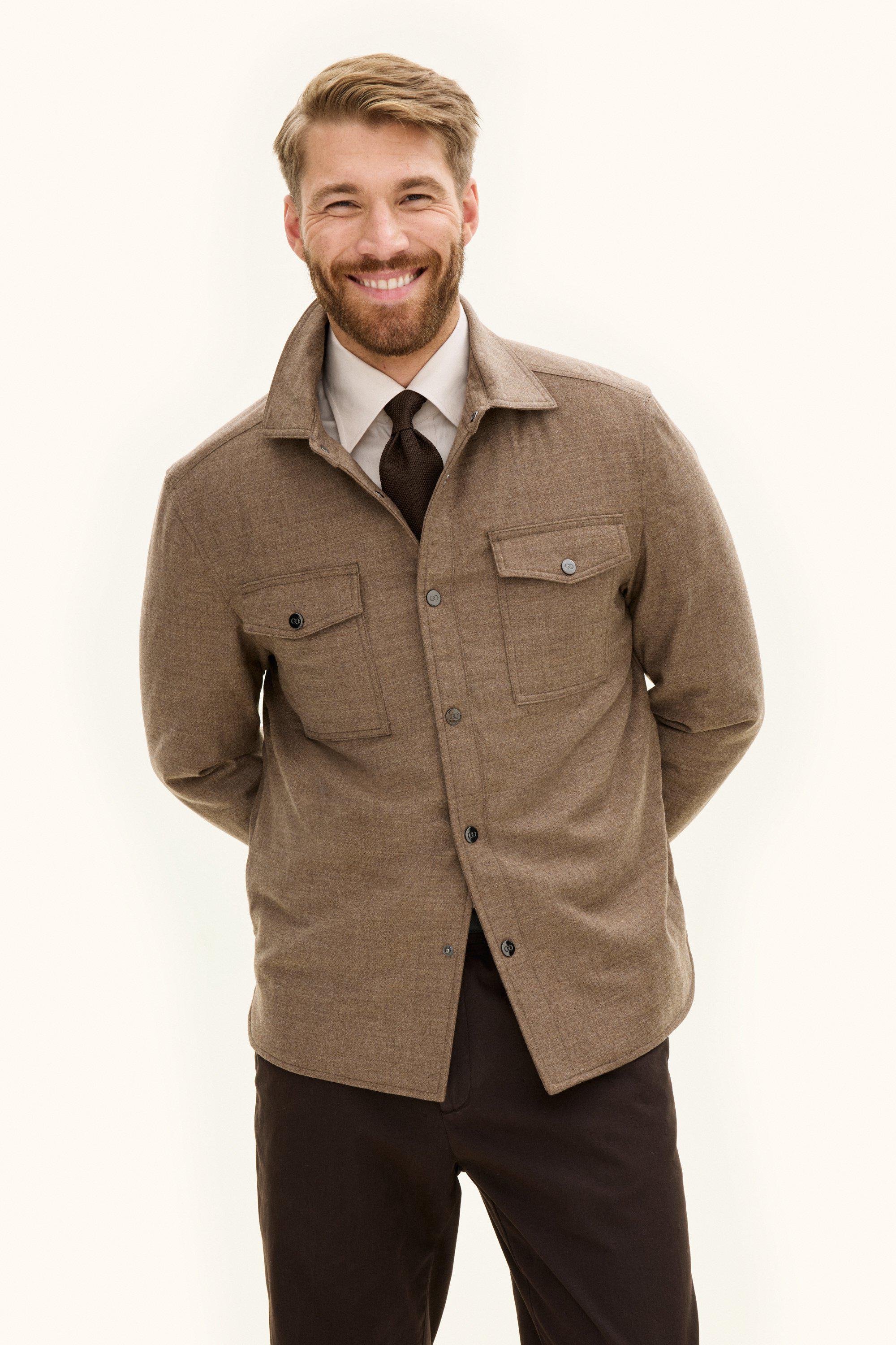 OSCAR JACOBSON FLANEL OVERSHIRT