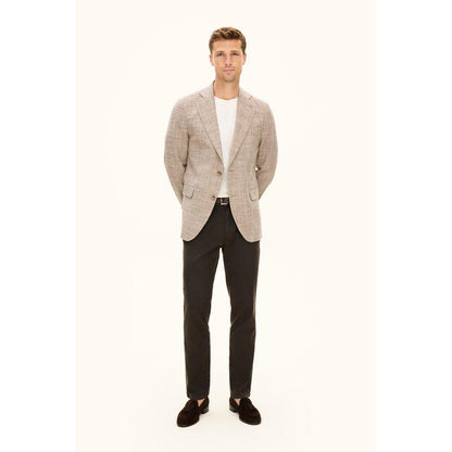 OSCAR JACOBSON FOGERTY BLAZER – PEBBLE BEIGE