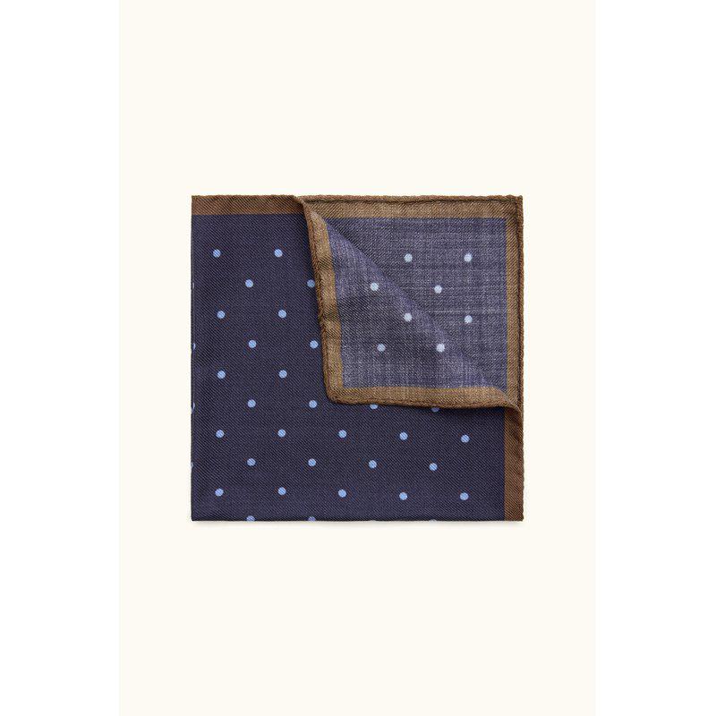 OSCAR JACOBSON HANDKERCHIEF LOMMETØRKLÆDE MED PRIKKER