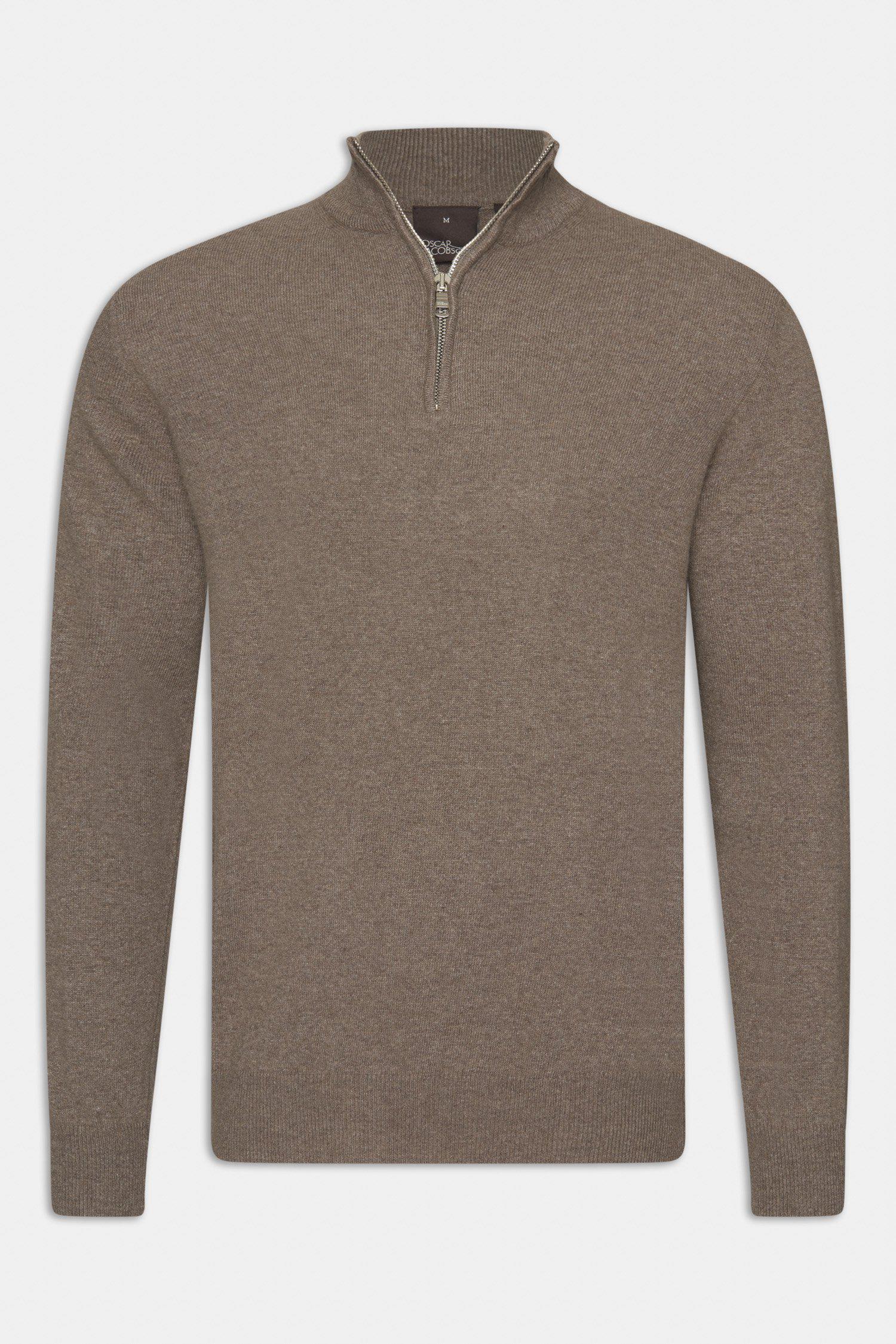 OSCAR JACOBSON PATTON HALF ZIP STRIK