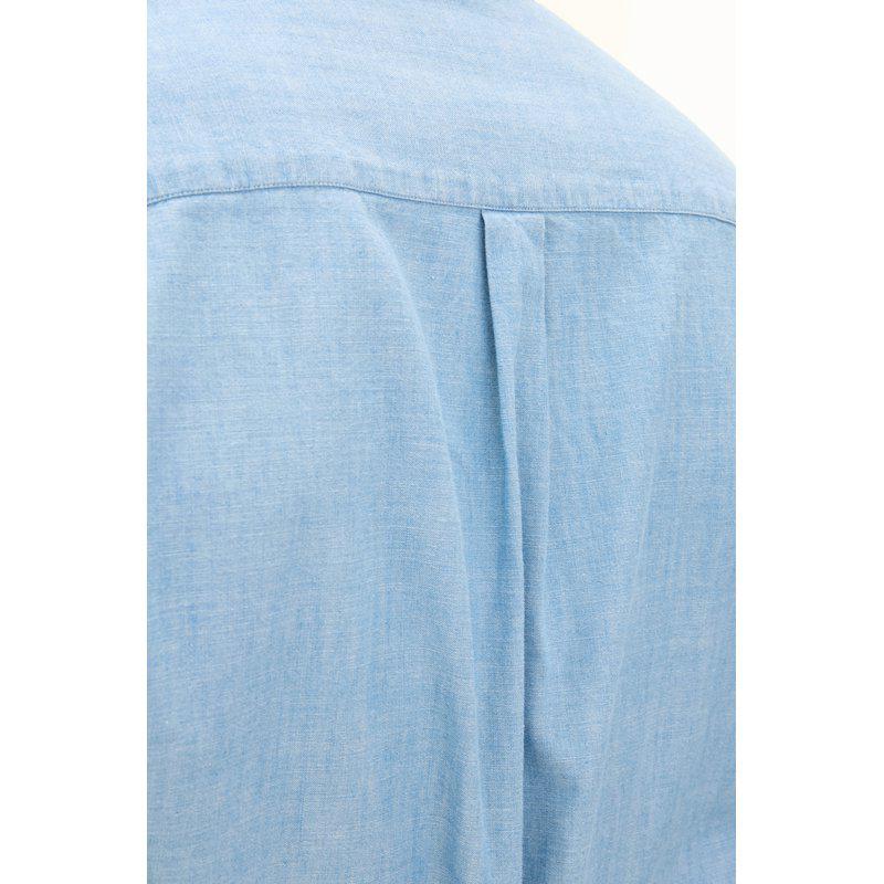 OSCAR JACOBSON CHAMBRAY SKJORTE
