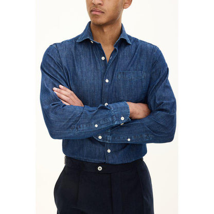 OSCAR JACOBSON DENIM SKJORTE