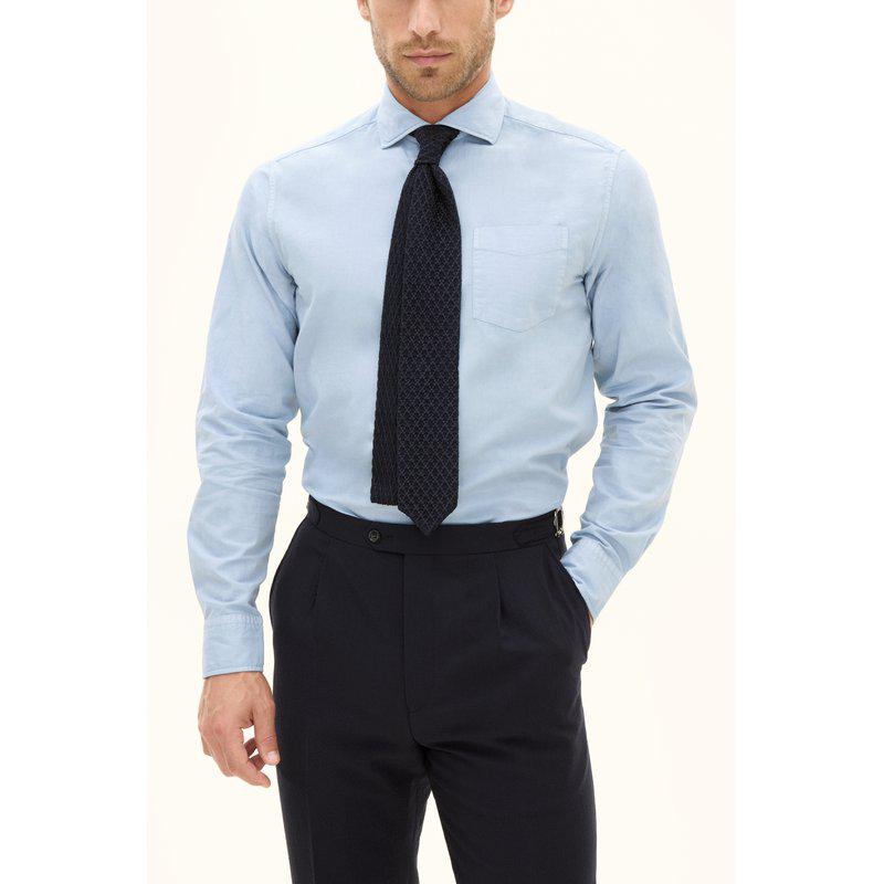 OSCAR JACOBSON TWILL SKJORTE