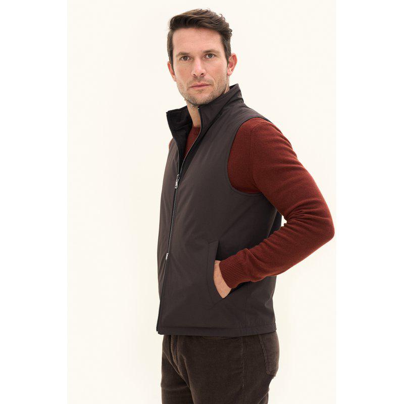 OSCAR JACOBSON REVERSIBLE PADDED VEST