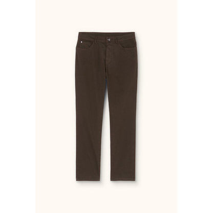 OSCAR JACOBSON PEACHED COTTON 5-POCKET BUKSER