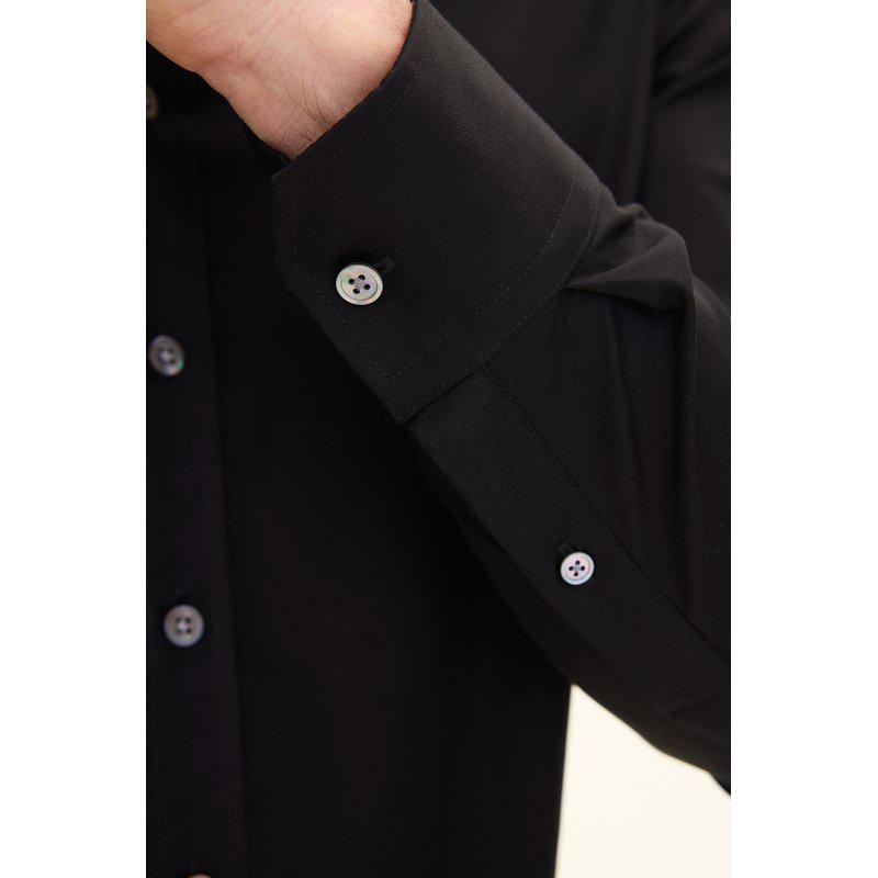 OSCAR JACOBSON SLIMFIT TWILL SKJORTE