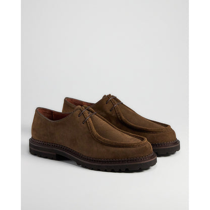 TGA AHLER CHUNKY DERBY SKO I RUSKIND – TAN