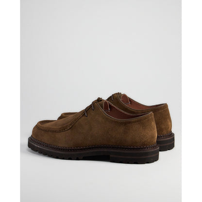 TGA AHLER CHUNKY DERBY SKO I RUSKIND – TAN