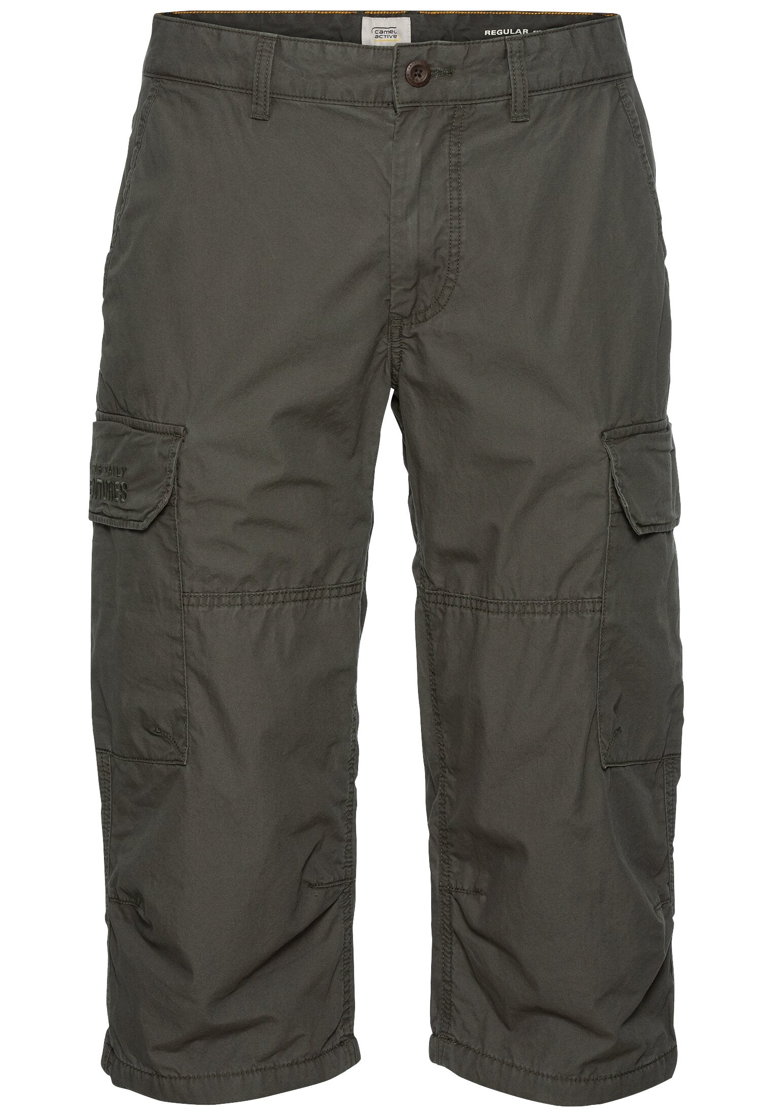 CAMEL CARGO SHORTS