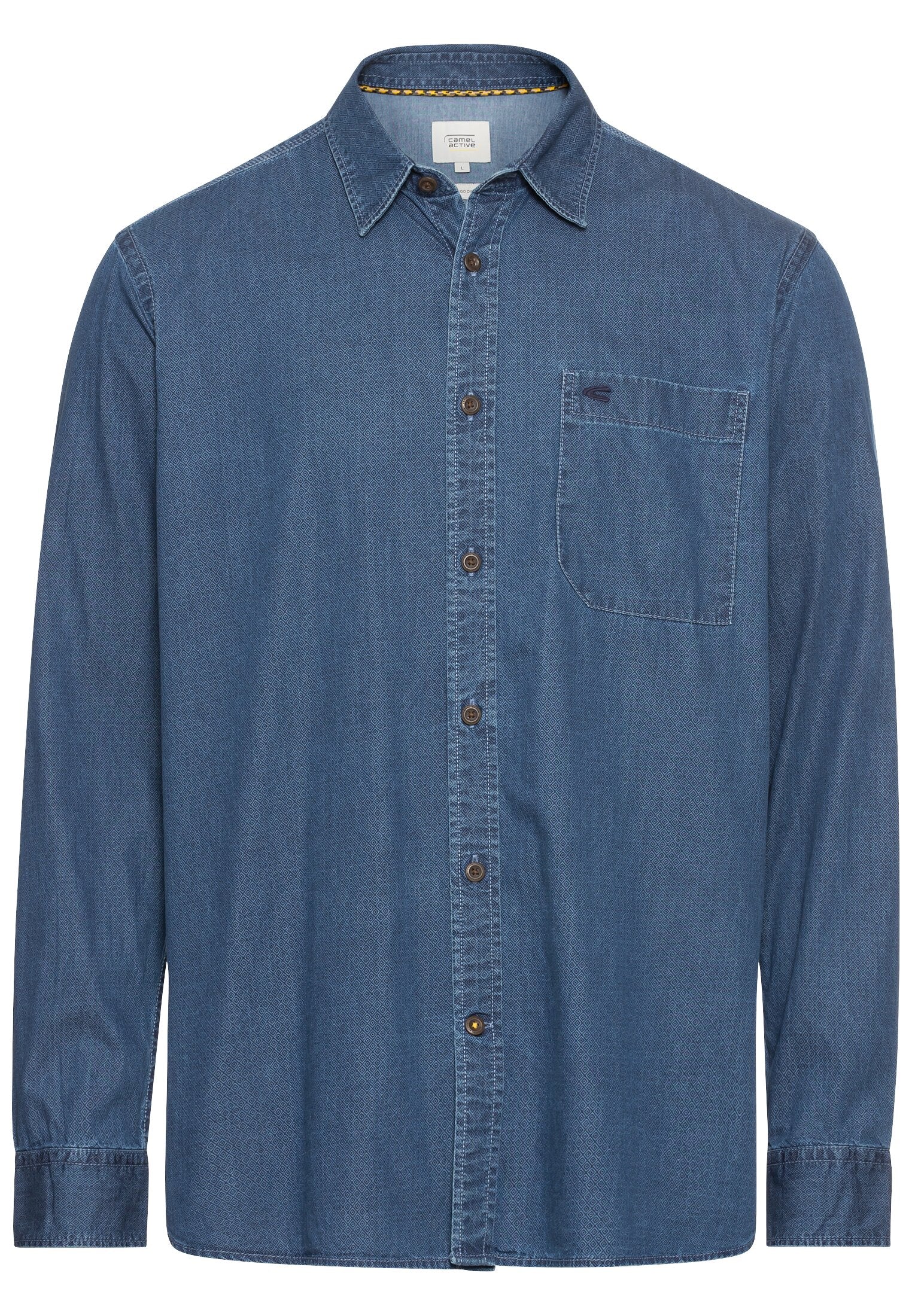 CAMEL DENIM SKJORTE