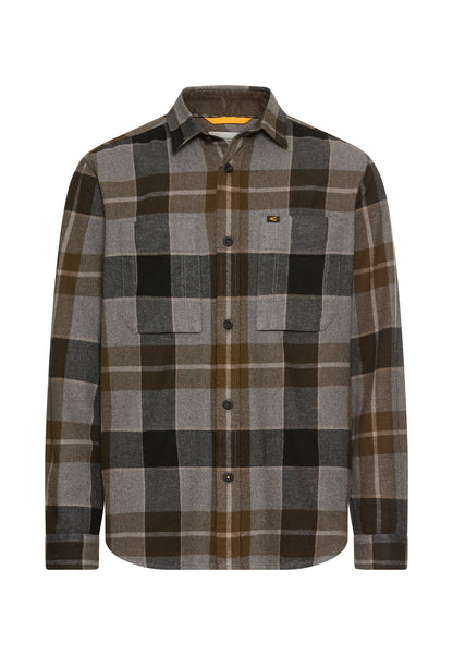 CAMEL ACTIVE FLANNEL SKJORTE
