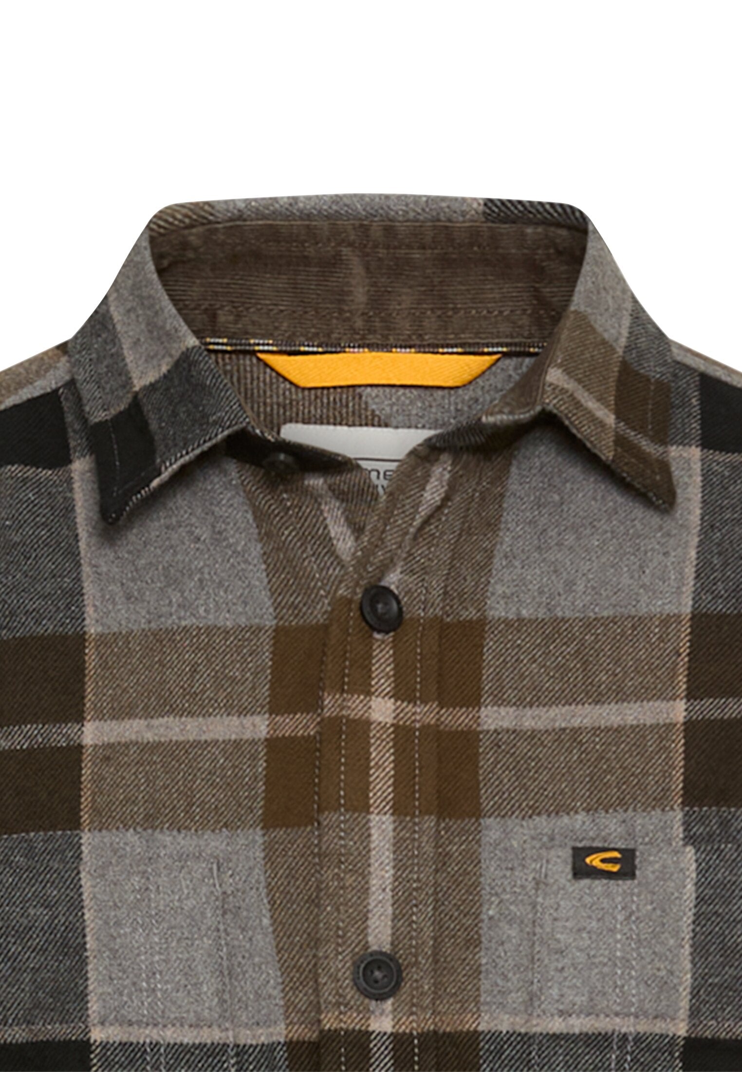 CAMEL ACTIVE FLANNEL SKJORTE