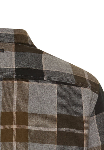 CAMEL ACTIVE FLANNEL SKJORTE