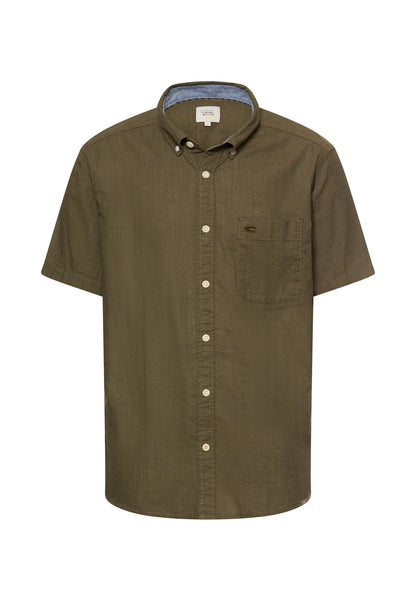 CAMEL ACTIVE KORTÆRMET SKJORTE