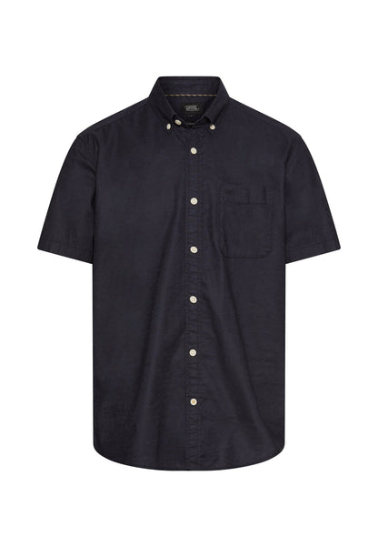 CAMEL ACTIVE HØR/BOMULD KORTÆRMET SKJORTE