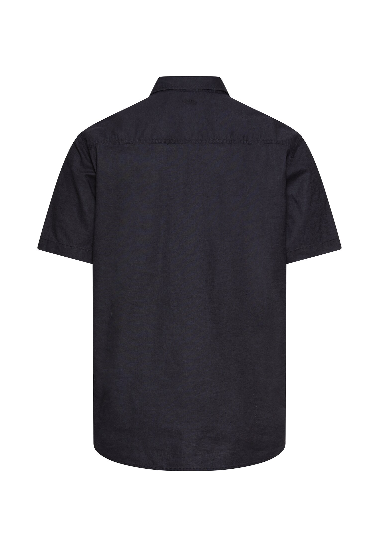 CAMEL ACTIVE HØR/BOMULD KORTÆRMET SKJORTE