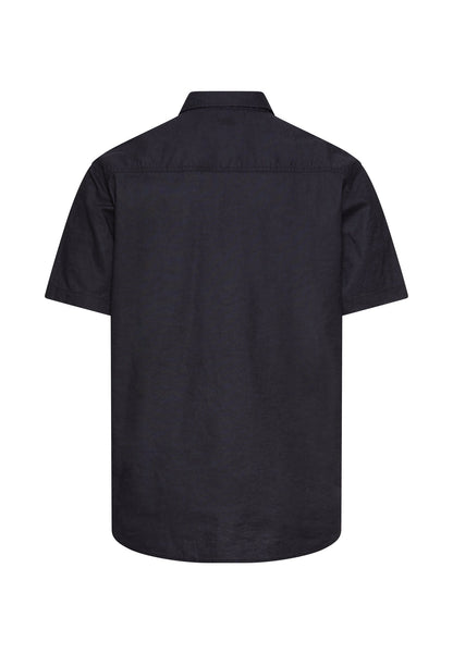 CAMEL ACTIVE HØR/BOMULD KORTÆRMET SKJORTE