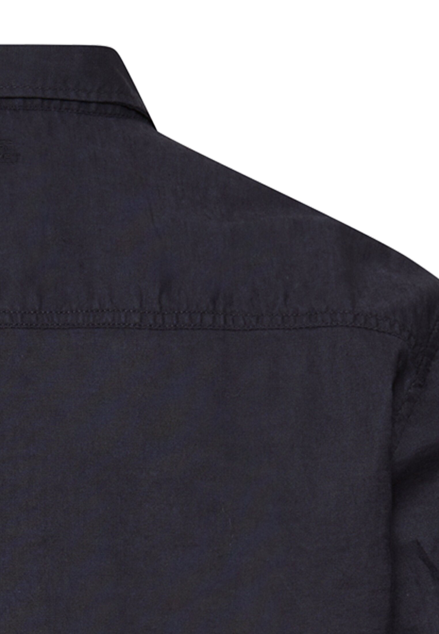 CAMEL ACTIVE HØR/BOMULD KORTÆRMET SKJORTE