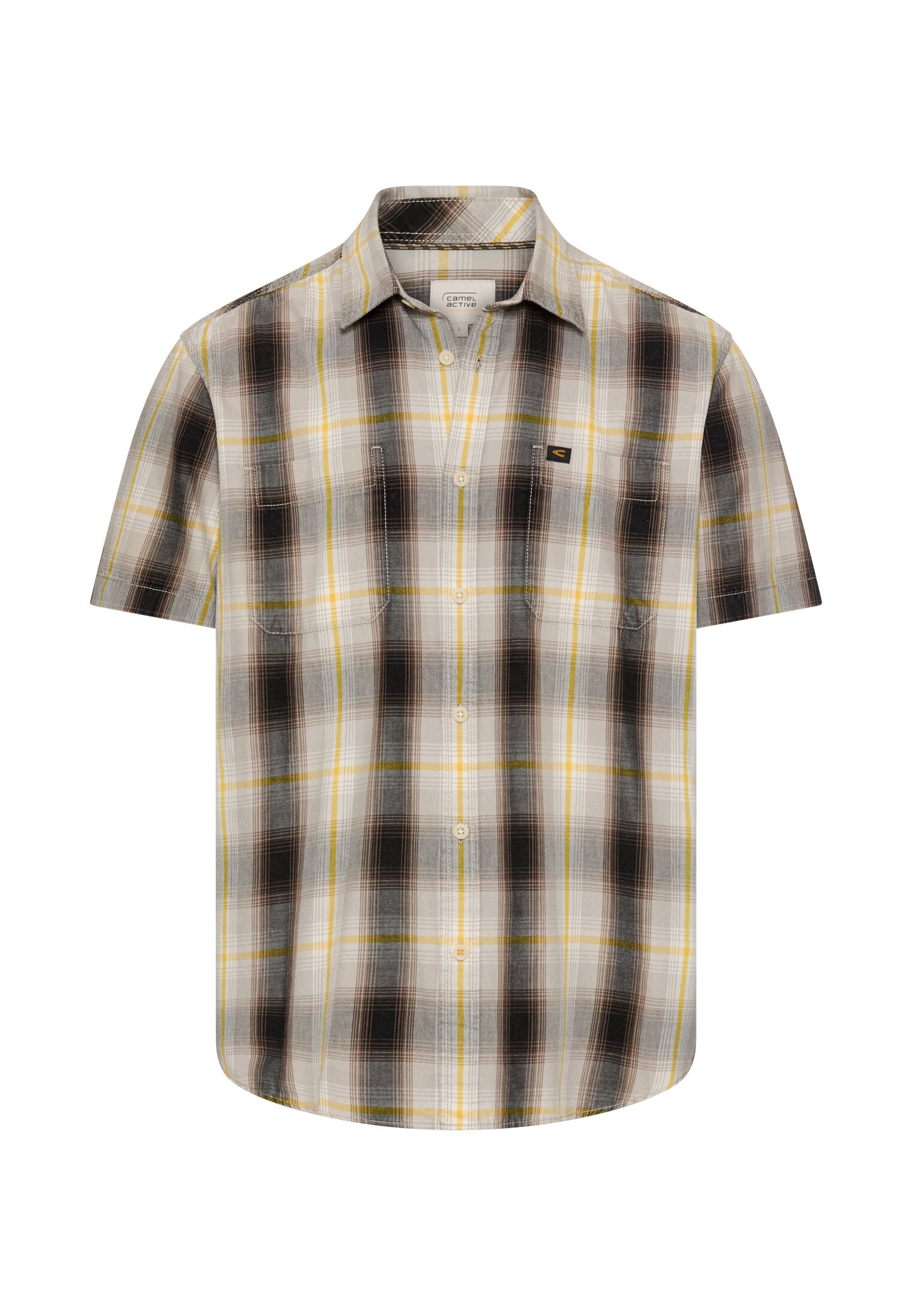 CAMEL ACTIVE KORTÆRMET SKJORTE