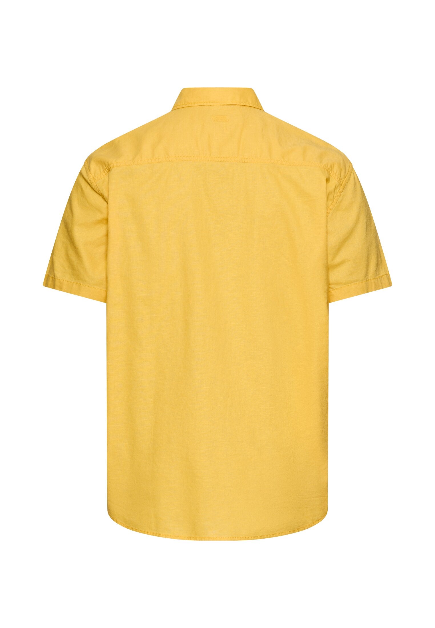 CAMEL ACTIVE HØR/BOMULD KORTÆRMET SKJORTE