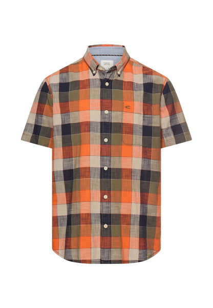 CAMEL ACTIVE KORTÆRMET SKJORTE