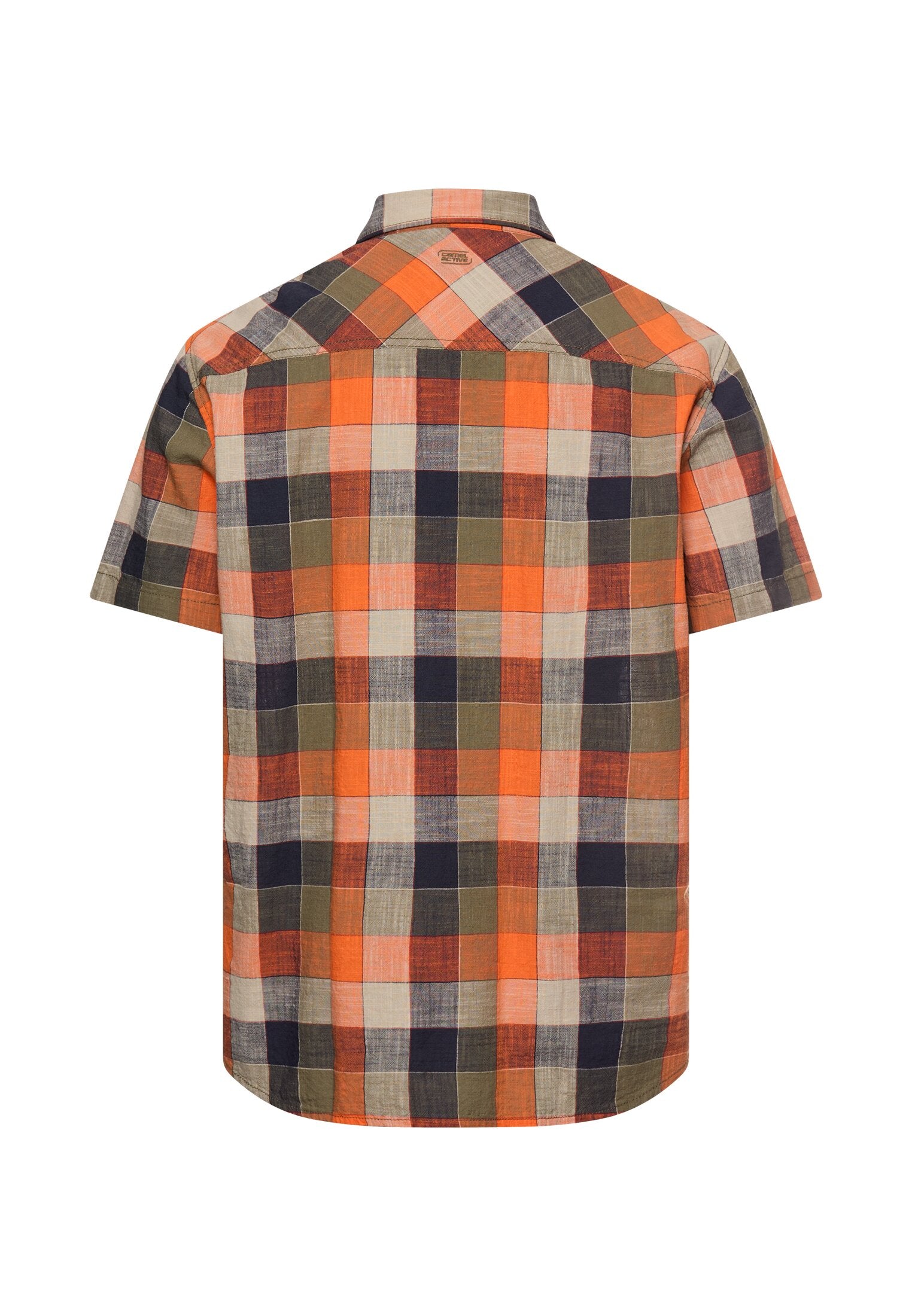 CAMEL ACTIVE KORTÆRMET SKJORTE