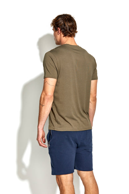 BAMBOO/COTTON CREW TEE