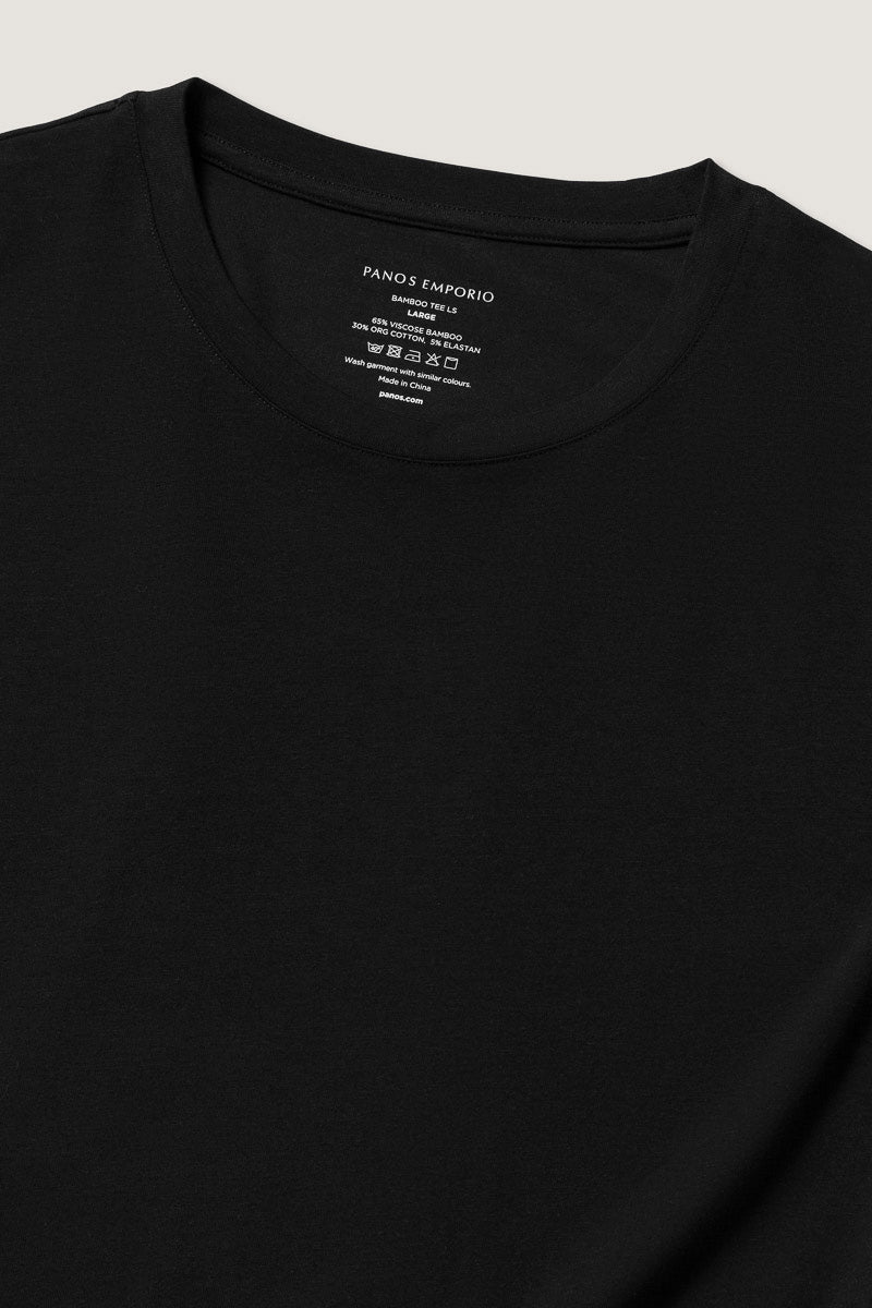 PANOS EMPORIO BAMBOO/COTTON LONGSLEEVE TEE