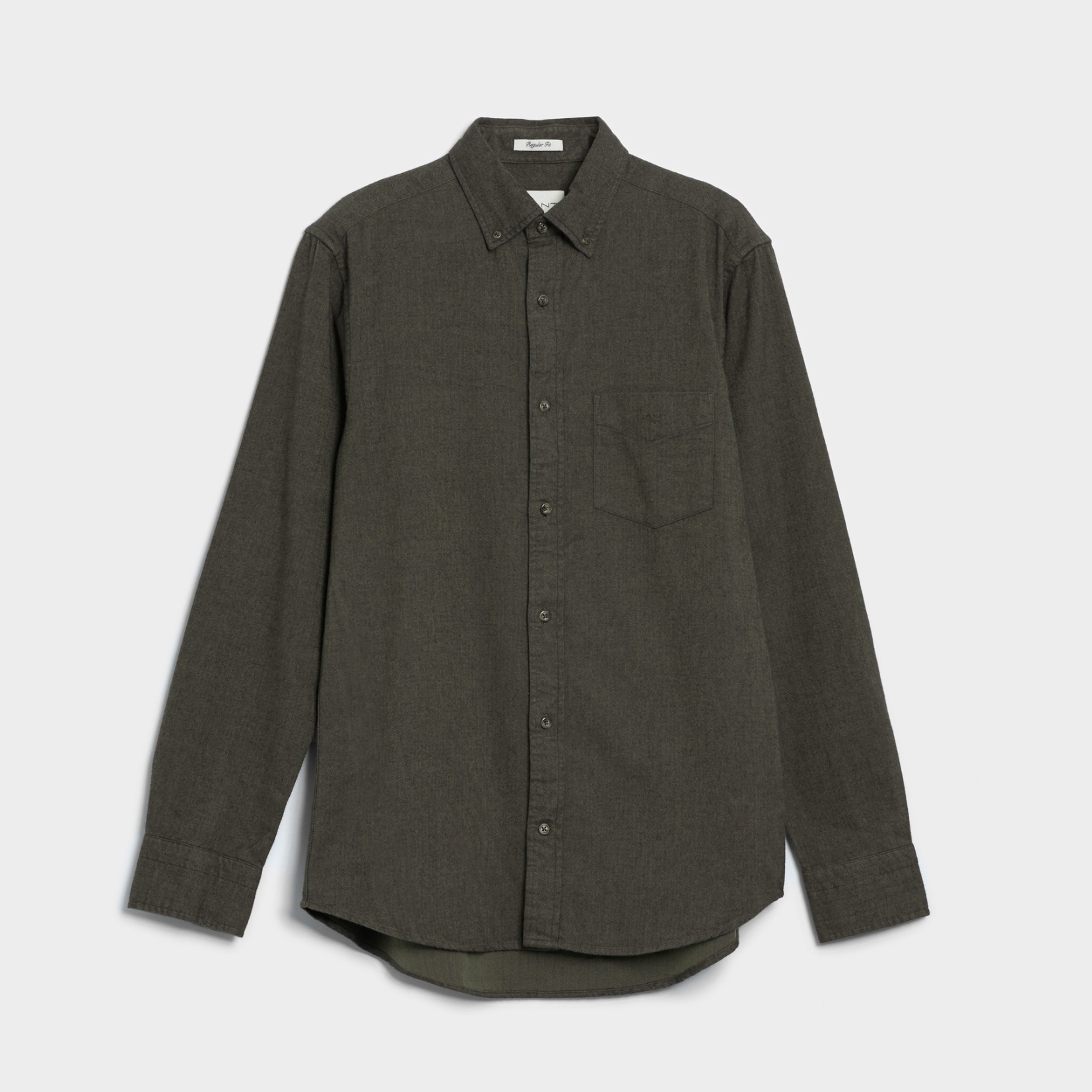 REG HERRINGBONE FLANNEL SHIRT