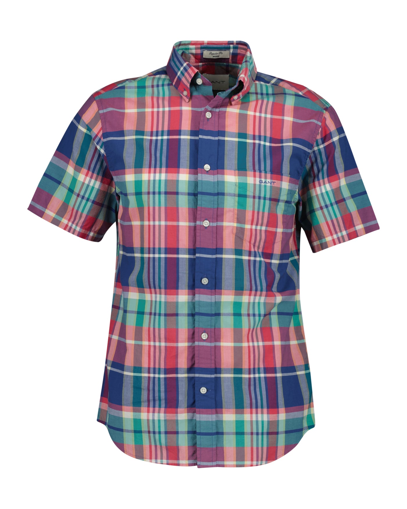 REG INDIAN MADRAS CHECK SS SHIRT