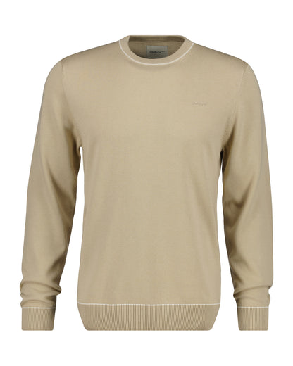 GANT COTTON MODAL C-NECK STRIK