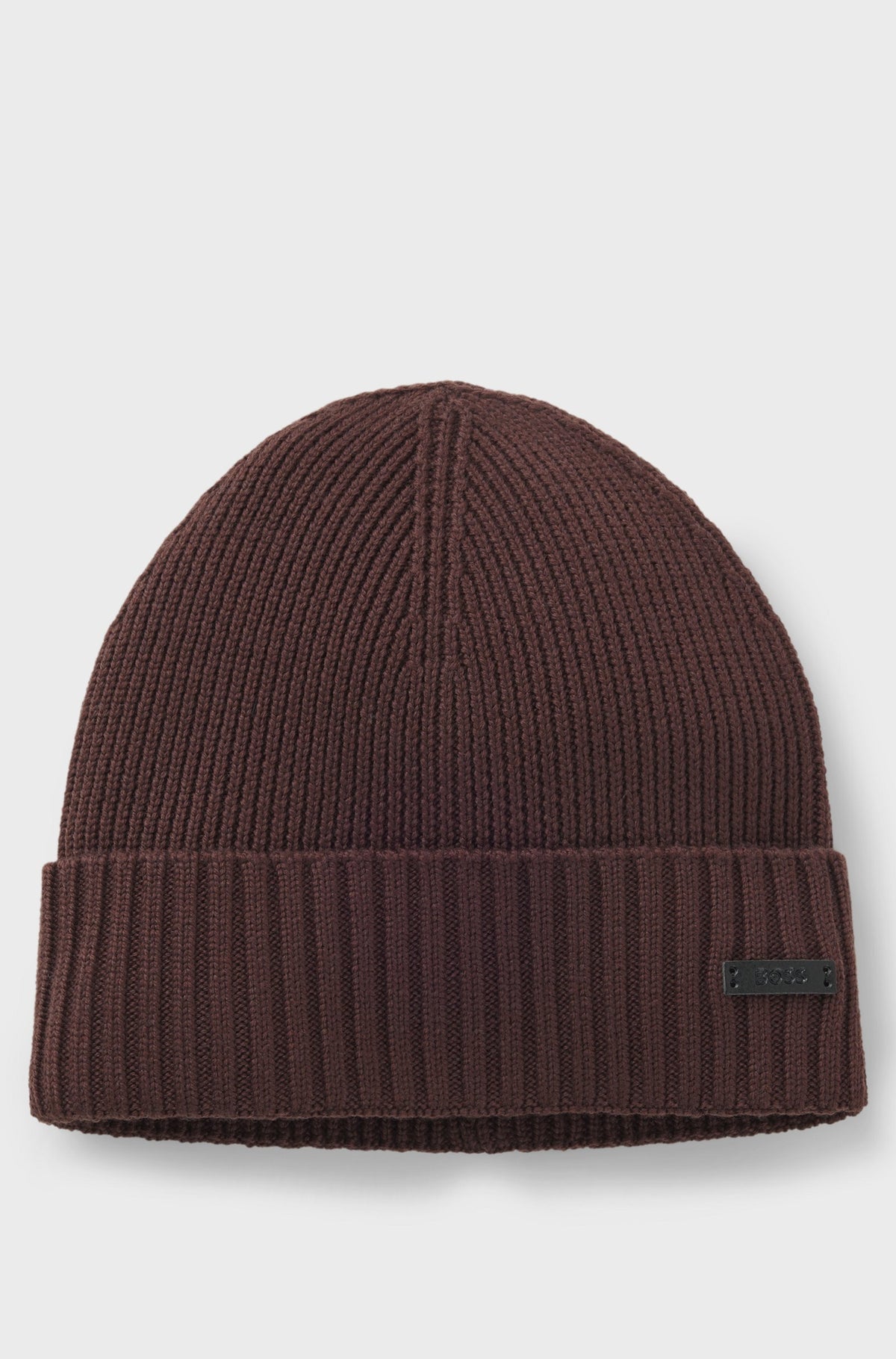 BOSS FATI RIBSTRIKKET BEANIE