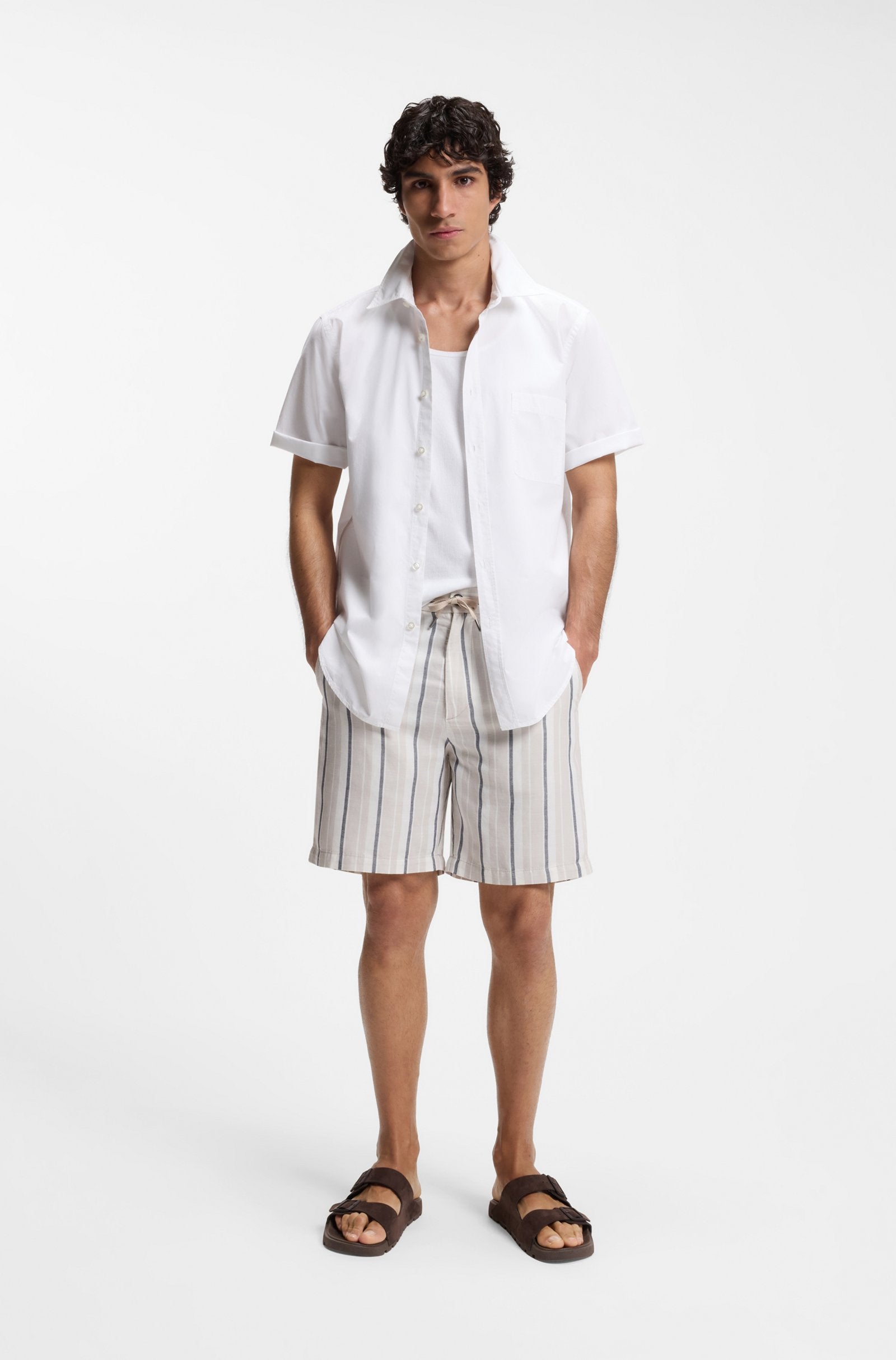 BOSS RELEGANT 6 SHORT M SKJORTE