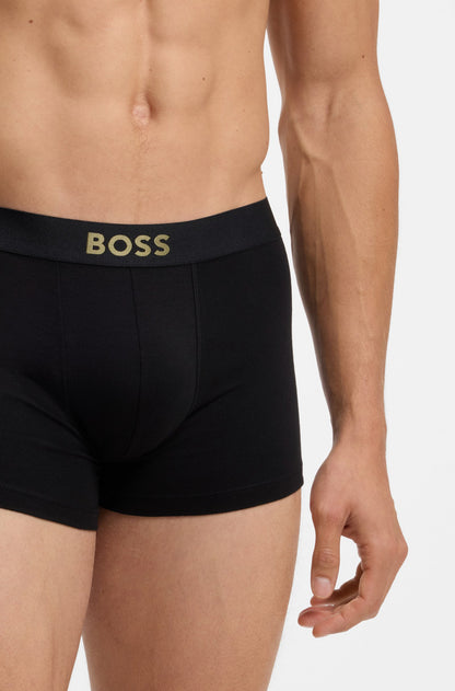 BOSS TRUNK 3P GOLD LOGO – 3-PAK BOXERSHORTS