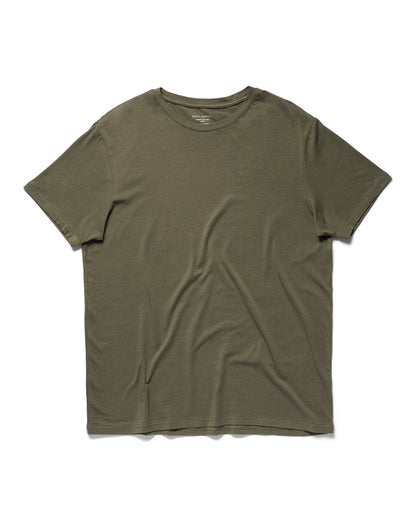 BAMBOO/COTTON CREW TEE