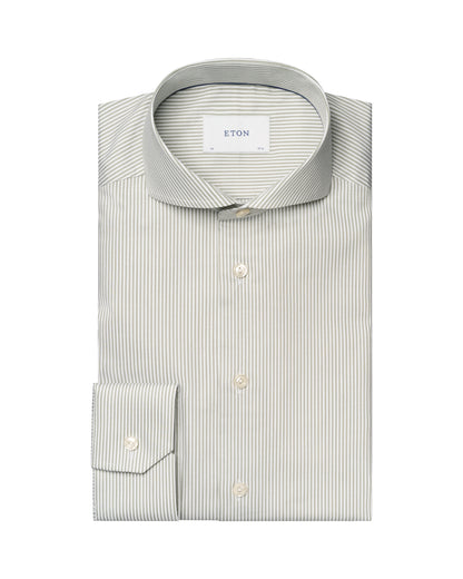 ETON BENGAL STRIPED COTTON TENCEL™ LYOCELL SHIRT – SLIM FIT
